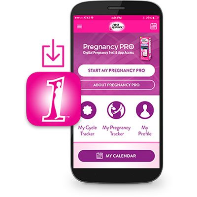 Bluetooth pregnancy test application